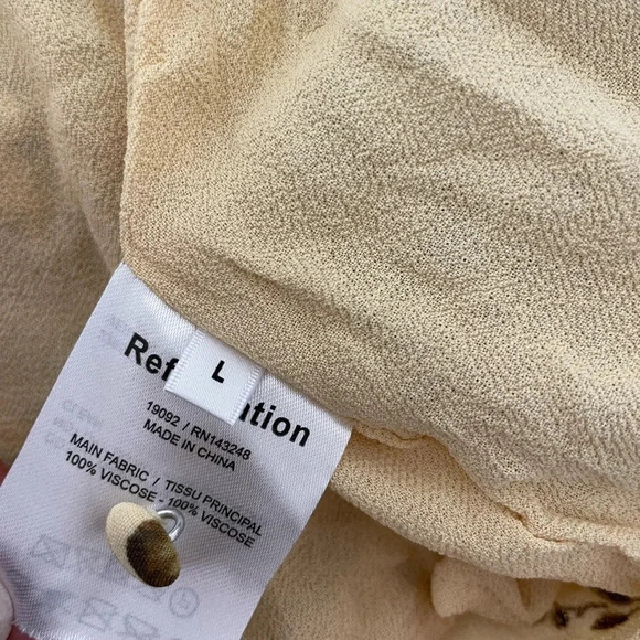 Reformation Jourdan Floral boho mini dress - Picture 12 of 14